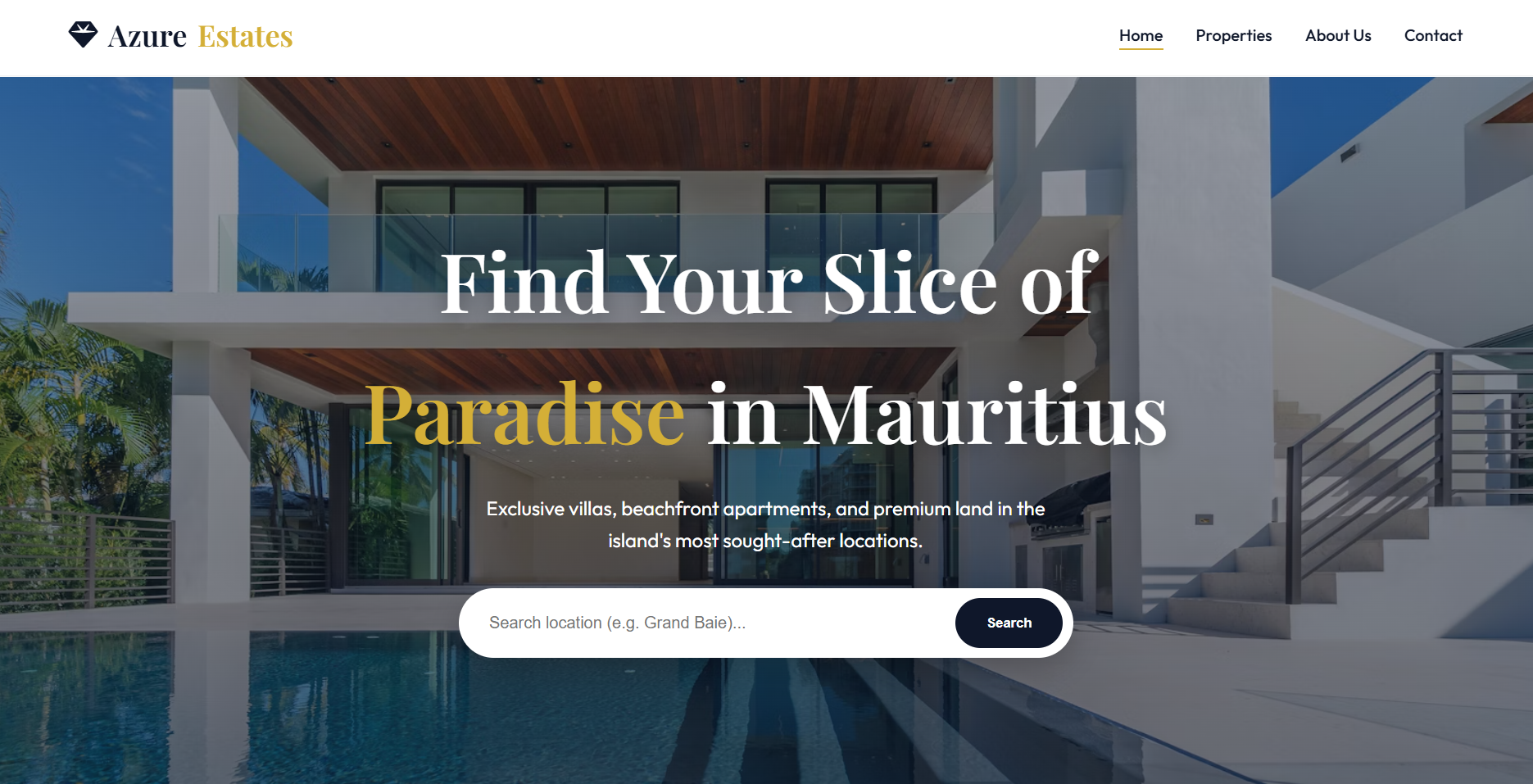 Azure Estates Luxury Real Estate