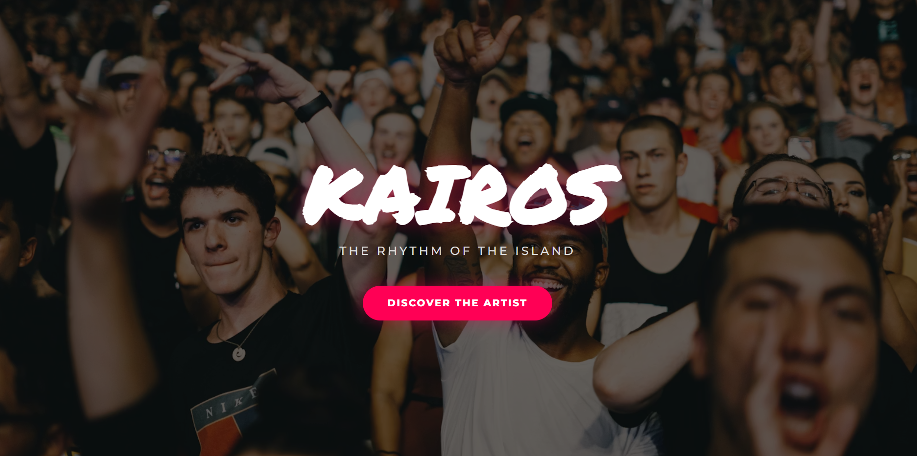 KAIROS Music Portfolio Website