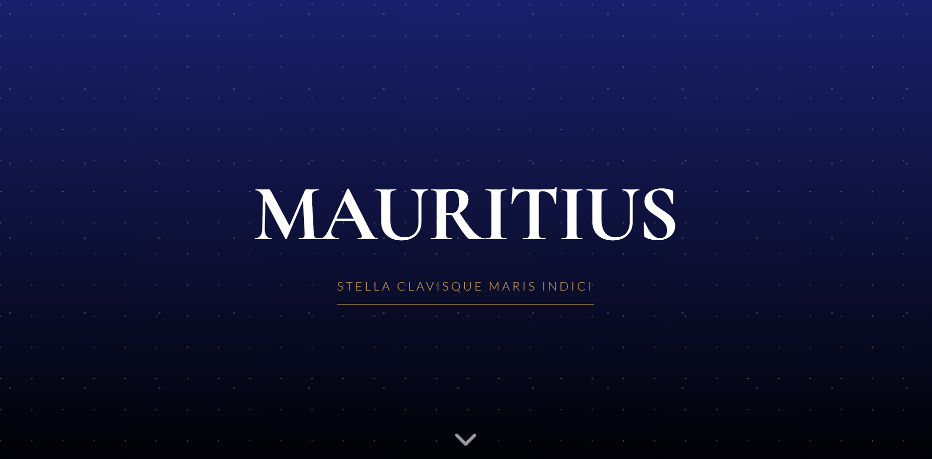 History of Mauritius Website